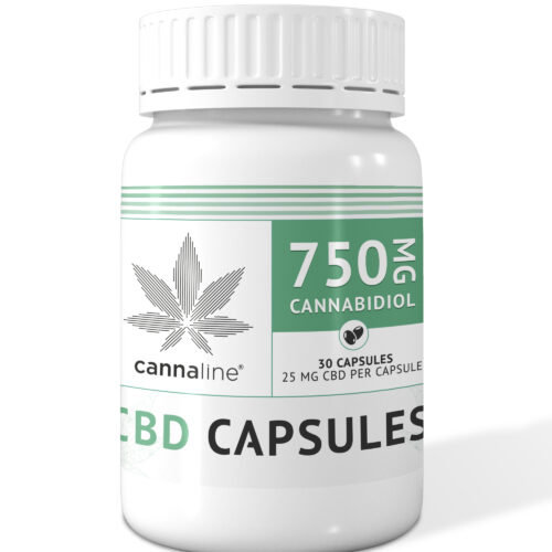 cannaline CBD Capsules – 750mg CBD